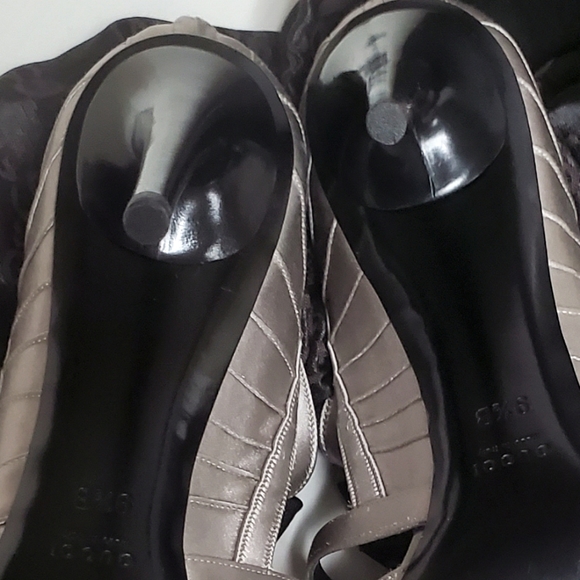 New Tom Ford for Gucci Satin Runway Sarah Jessica Parker Heels Pumps Sz 9.5 - Picture 9 of 9